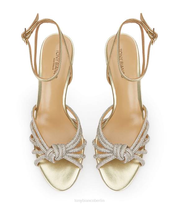 Stöckelschuhe| de Tony Bianco Frauen Helena Heels Gold-Nappa-Metallic 462483
